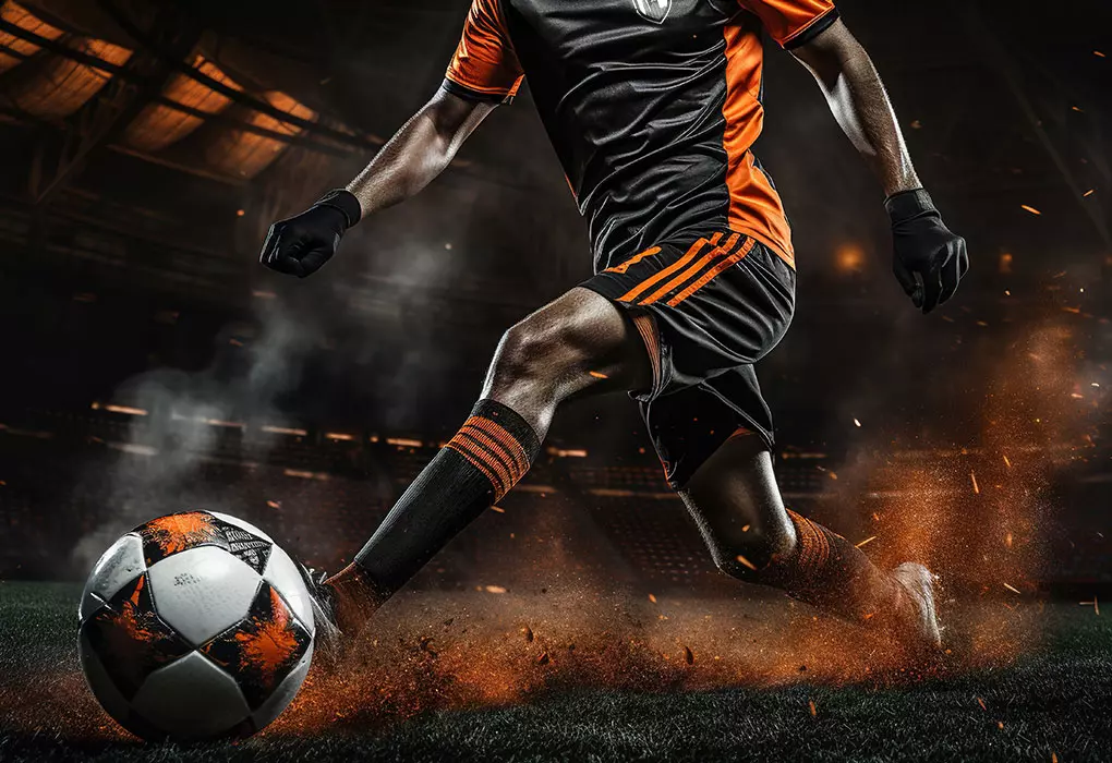 sfondo sezione calcio